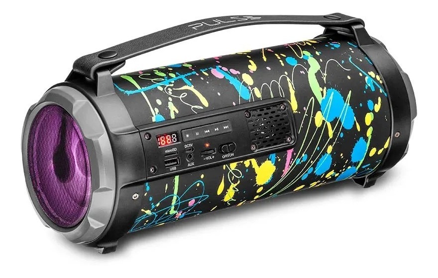 CX SOM PORTATIL BLUETOOTH PULSE BAZOOKA 80W (SP361)